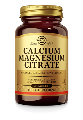SOLGAR CALCIUM MAGNESIUM CITRATE 50ST